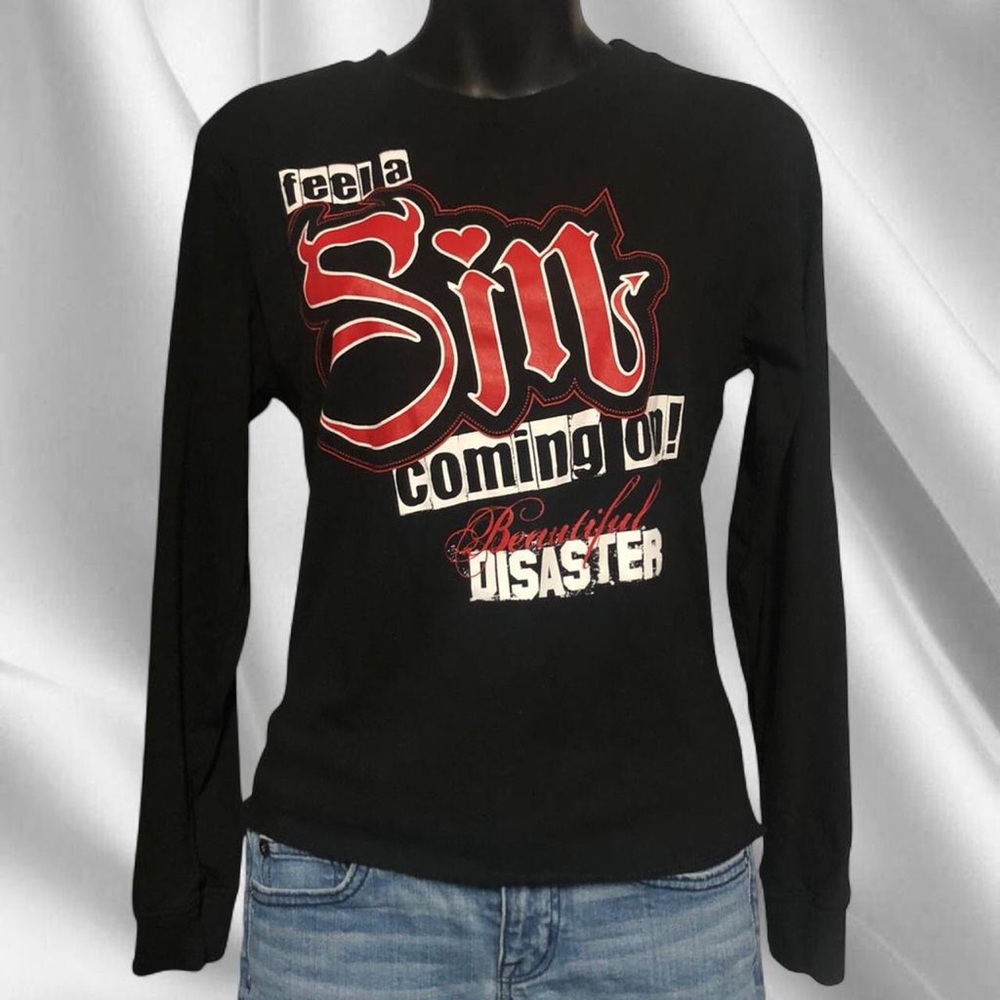 Beautiful Disaster Sinner Top